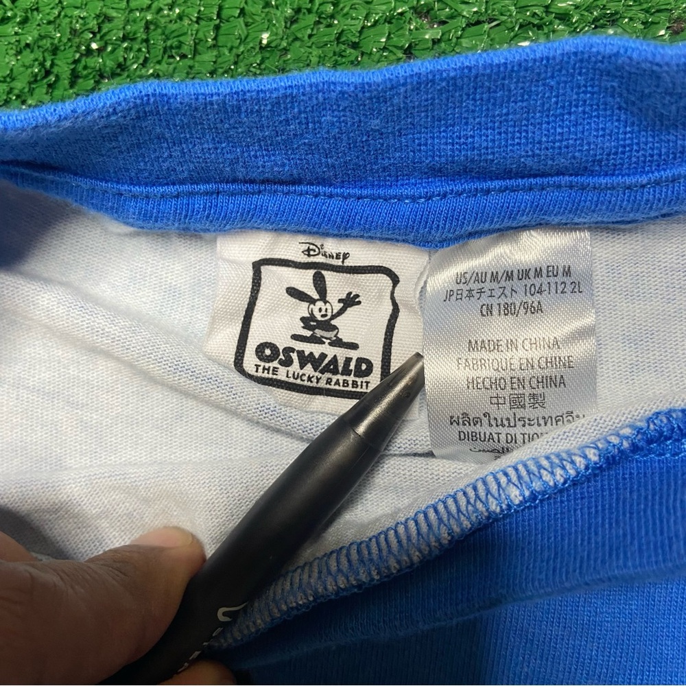 Disney Parks 100th Anniversary Oswald The Lucky Rabbit Long Sleeve Shirt Size M - Picture 3 of 6